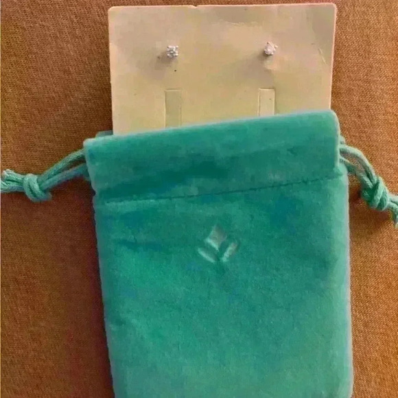 brillant earth Jewelry - Quiet Luxury Dainty and Delicate Diamond Earrings Set in Sterling Silver!